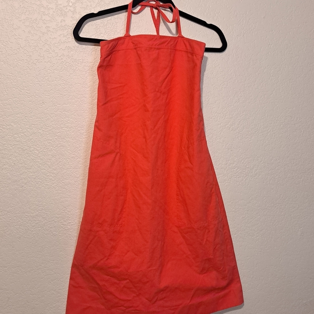 Red Halter Neck Dress
